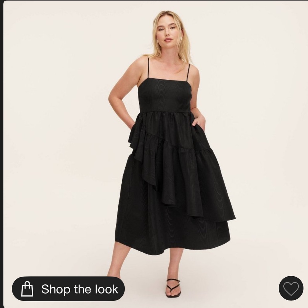 Tiered Ruffle Midi Tank Dress - kate spade new york x Target Black L